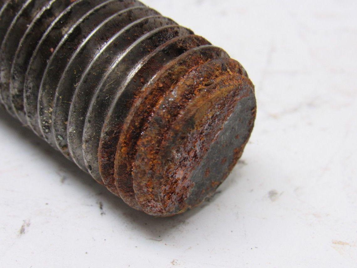 A307B 1"-8 x 5-1/2" Black Oxide Finish Heavy Hex Cap Screw Bolt lot of 5