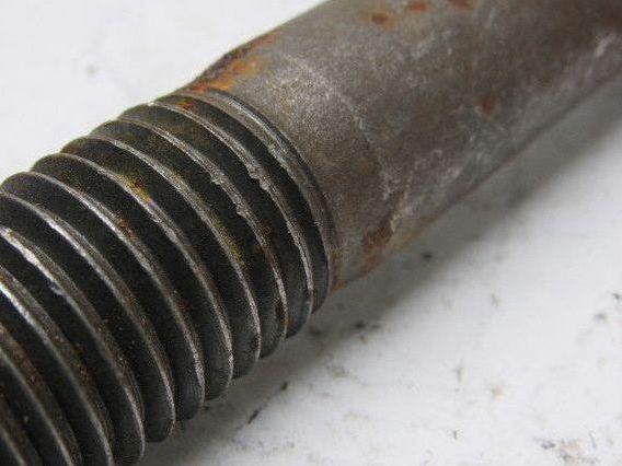 307B 1"-8 x 5-1/2" Plain Finish Heavy Hex Cap Screw Bolt lot of 5