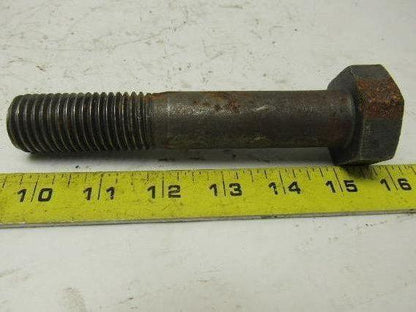 307B 1"-8 x 5-1/2" Plain Finish Heavy Hex Cap Screw Bolt lot of 5