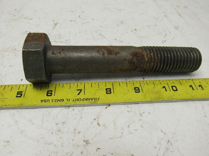 307B 1"-8 x 5-1/2" Plain Finish Heavy Hex Cap Screw Bolt lot of 5