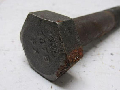 307B 1"-8 x 5-1/2" Plain Finish Heavy Hex Cap Screw Bolt lot of 5