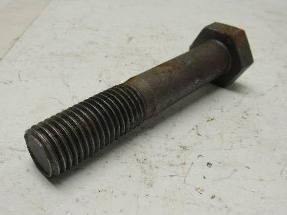 307B 1"-8 x 5-1/2" Plain Finish Heavy Hex Cap Screw Bolt lot of 5