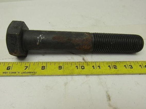 1-1/4"-8 x 7-1/4" A193 Grade B7 Black Oxide Finish Heavy Hex Cap Screw Bolt