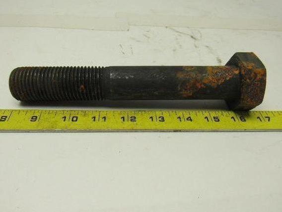 1-1/4"-8 x 8" A193 Grade B7 Black Oxide Finish Heavy Hex Cap Screw Bolt