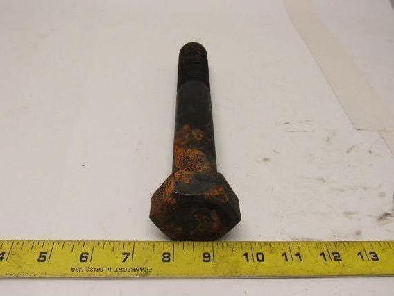 1-1/4"-8 x 8" A193 Grade B7 Black Oxide Finish Heavy Hex Cap Screw Bolt