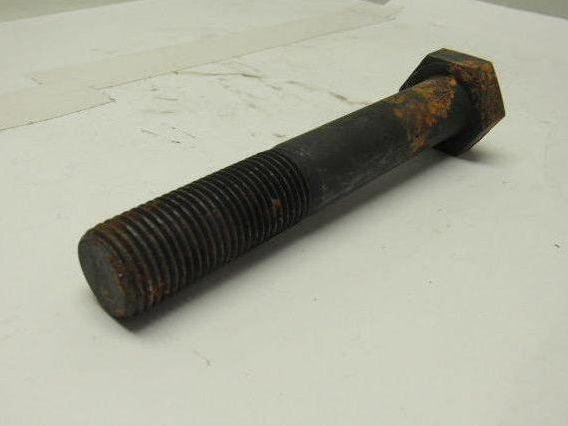 1-1/4"-8 x 8" A193 Grade B7 Black Oxide Finish Heavy Hex Cap Screw Bolt