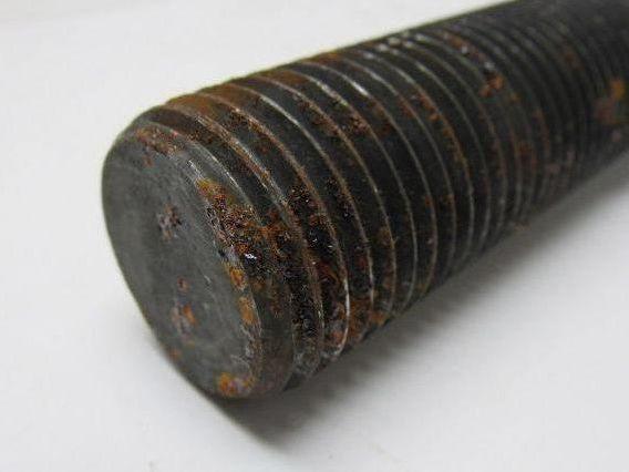 1-1/4"-8 x 8" A193 Grade B7 Black Oxide Finish Heavy Hex Cap Screw Bolt