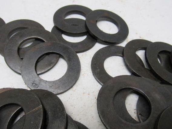 1-1/8" Black Oxide Structural Flat Washer Steel 0.144 Thick 2.250" OD Lot of 50