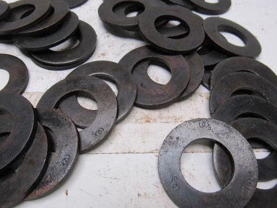 1-1/8" Black Oxide Structural Flat Washer Steel 0.144 Thick 2.250" OD Lot of 50