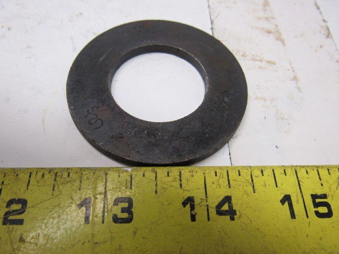 1-1/8" Black Oxide Structural Flat Washer Steel 0.144 Thick 2.250" OD Lot of 47