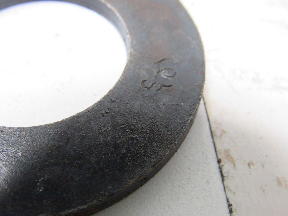 1-1/8" Black Oxide Structural Flat Washer Steel 0.144 Thick 2.250" OD Lot of 47