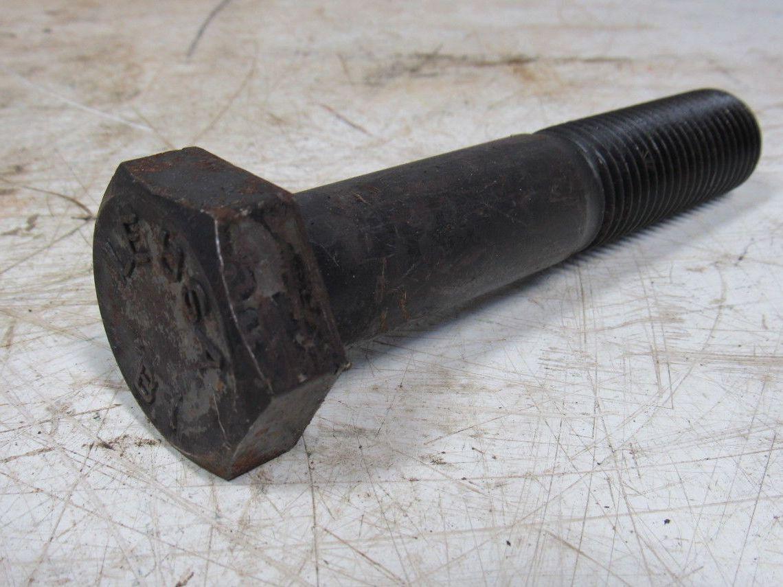 1-1/8"-8 x 6" A193 B7 Heavy Hex Bolt Cap Screw Black Oxide Lot of 5
