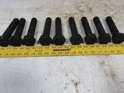 1-1/8"-8 x 5-3/4" A193 B7 Heavy Hex Bolt Cap Screw Black Oxide Lot of 9