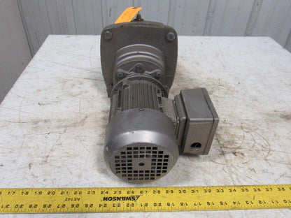 Nord Gear SK 2 23-71 S/4 Inline Foot Mount Gearmotor 179.50:1 Ratio 9RPM Out