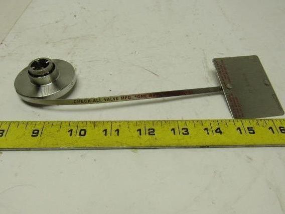 Check-All SV804 Flange Insert Check Valve 1" SS For Chlorine Service