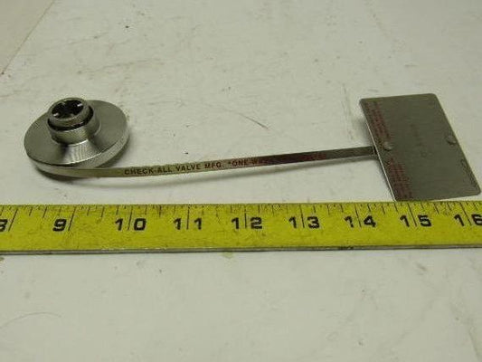 Check-All SV804 Flange Insert Check Valve 1" SS For Chlorine Service