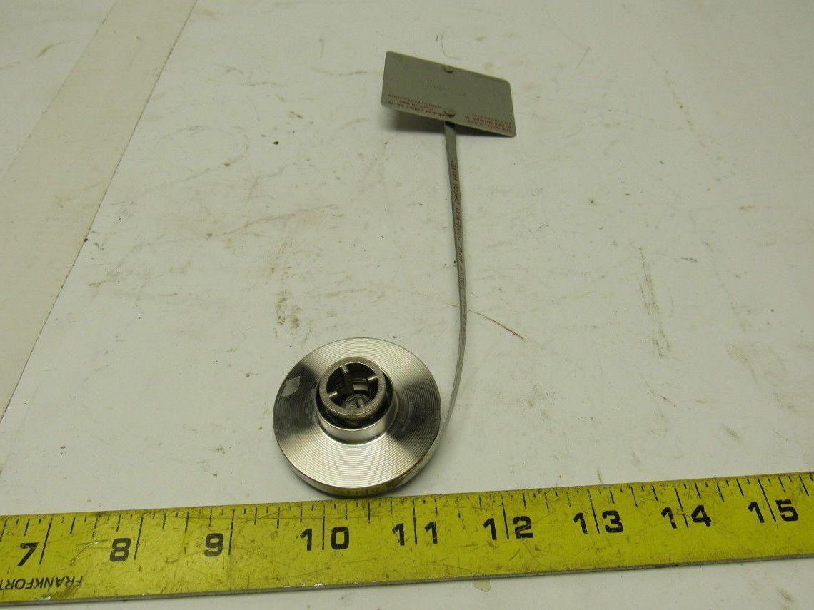 Check-All SV804 Flange Insert Check Valve 1" SS For Chlorine Service