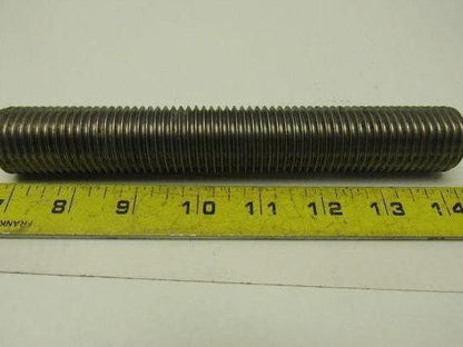 1-1/8"-8 X 7-1/2" Stainless Steel Threaded Rod Stud Lot of 2