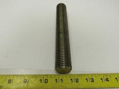 1-1/8"-8 X 7-1/2" Stainless Steel Threaded Rod Stud Lot of 2