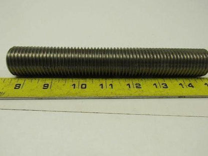 1-1/8"-8 X 7-1/2" Stainless Steel Threaded Rod Stud Lot of 2