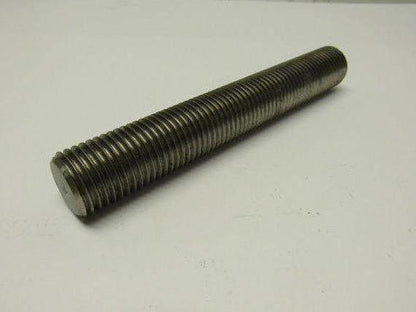 1-1/8"-8 X 7-1/2" Stainless Steel Threaded Rod Stud Lot of 2
