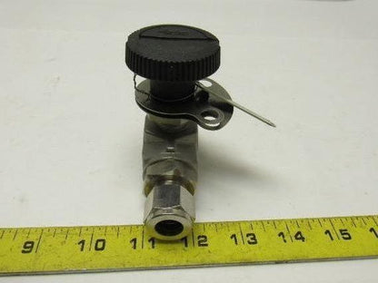 Parker 8Z(A)-B8LJ2-SS-S-LD 1/2" Female CPI Fit Tube Stainless Steel Ball Valve