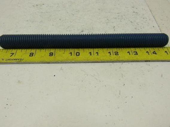 3/4"-10X 9" Blue Teflon Steel Threaded Rod Stud Lot of 4