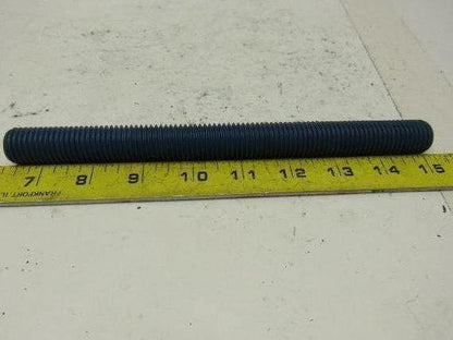 3/4"-10X 9" Blue Teflon Steel Threaded Rod Stud Lot of 4