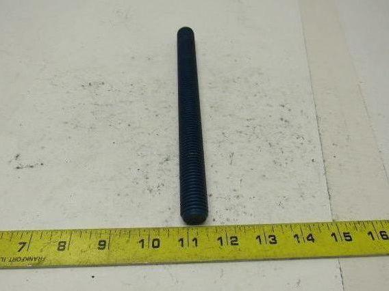3/4"-10X 9" Blue Teflon Steel Threaded Rod Stud Lot of 4