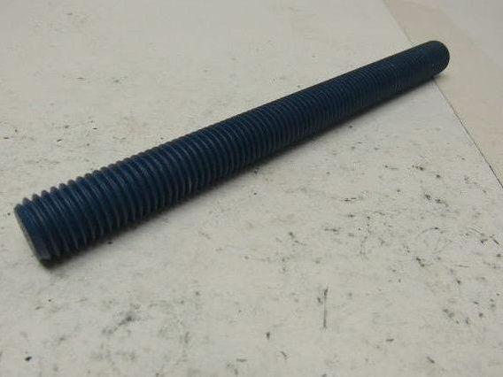 3/4"-10X 9" Blue Teflon Steel Threaded Rod Stud Lot of 4