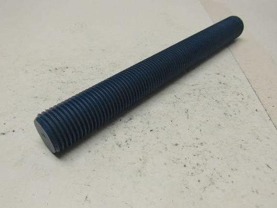 1-1/4"-8x11-3/4" Blue Teflon Steel Threaded Rod Stud