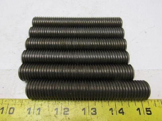 3/4"-10x4-1/4" (OAL 4-1/2") A320 L7 Fully Threaded Stud lot of 6