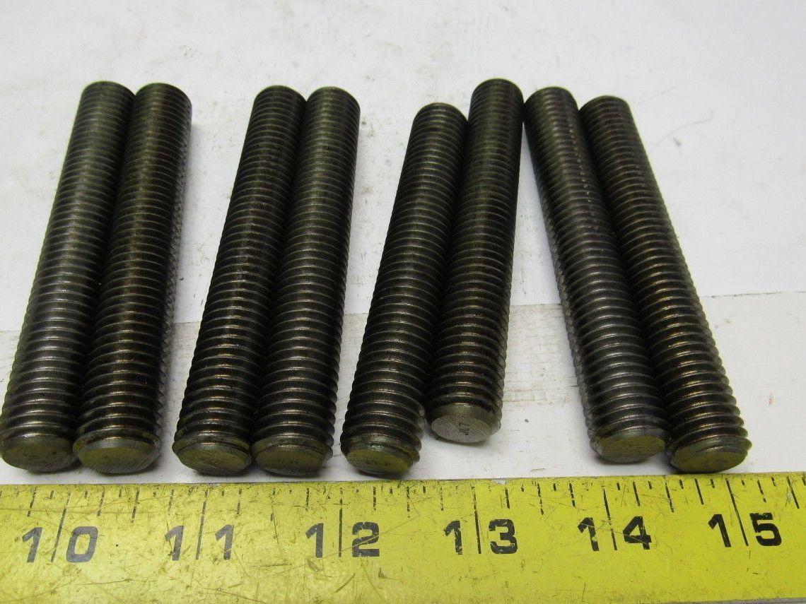 5/8"-11x4" (OAL 4-1/4") A320 L7 Fully Threaded Stud Lot of 8