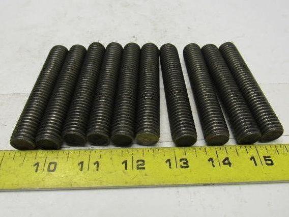 5/8"-11x4-1/4" (OAL 4-1/2") A320 L7 Fully Threaded Stud Lot of 10