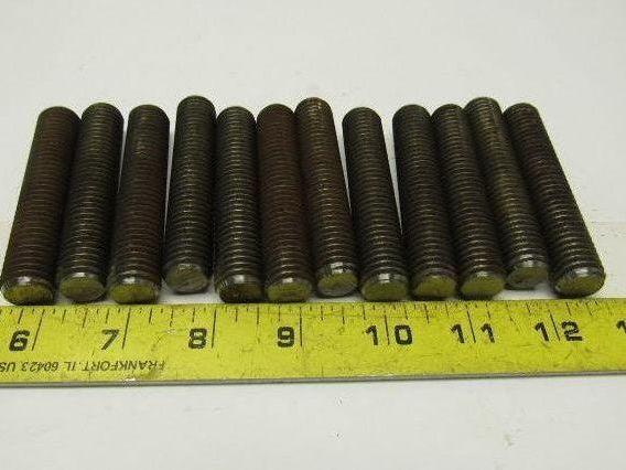 5/8"-11x3" (OAL 3-1/4") A320 L7 Fully Threaded Stud lot of 12