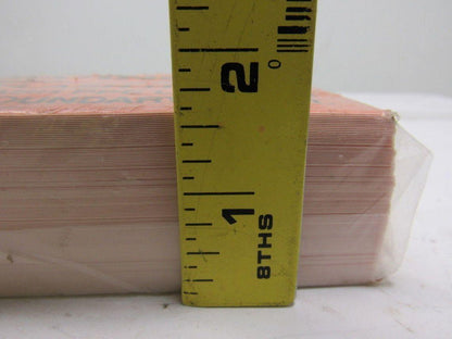 Emedco XQS90763 3-1/2" X 5" Warning Arc Flash Hazard 30FT Sticker Lot of 110