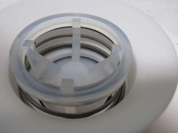 Check-All P1V C92BE 5" OD PTFE Lined Nom. Pipe Size 3 Insert Check Valve