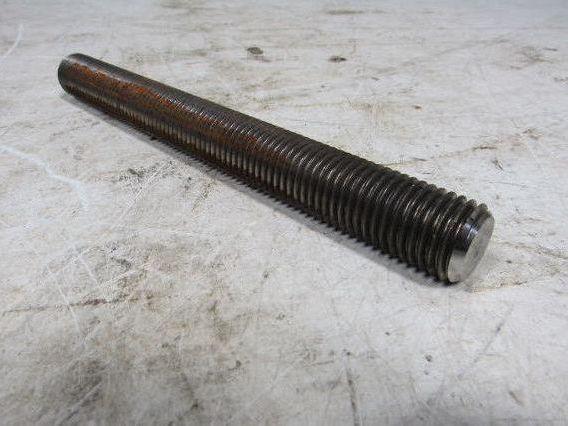 1"-8x9-1/2" (OAL 9-3/4") A193 B7 Fully Threaded Stud Plain Finish Lot of 5