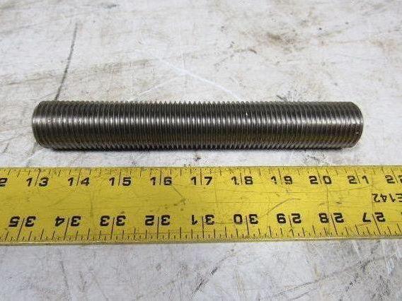 1-1/4"-8x 8" (OAL 8-1/4") B8M 316 Stainless Steel Fully Threaded Stud Lot of 5