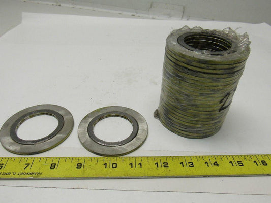 Leader 336714 Metallic Spiral Wound Pipe Gasket 1-1/4" 3/600# Lot of 24