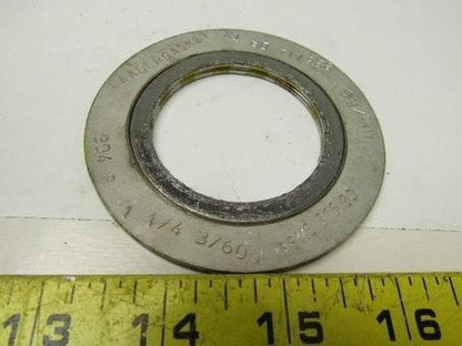 Leader 336714 Metallic Spiral Wound Pipe Gasket 1-1/4" 3/600# Lot of 24