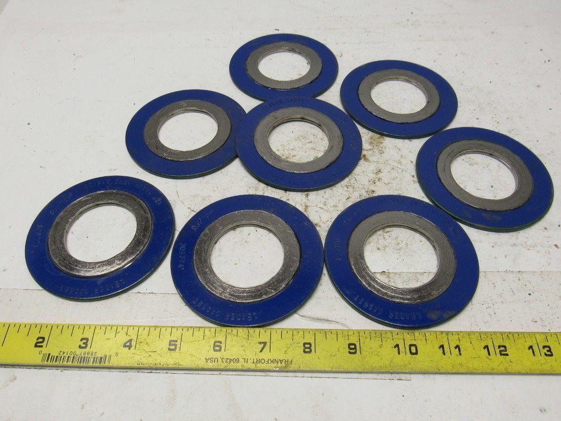 Leader 309774 Metallic Spiral Wound Pipe Gasket 1-1/2" 1500# Lot of 8