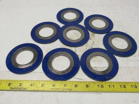 Leader 309774 Metallic Spiral Wound Pipe Gasket 1-1/2" 1500# Lot of 8