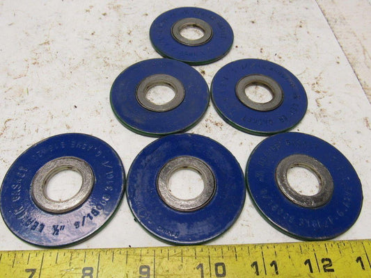 Leader Metallic Spiral Wound Pipe Gasket 1/2" 1500# Lot of 6