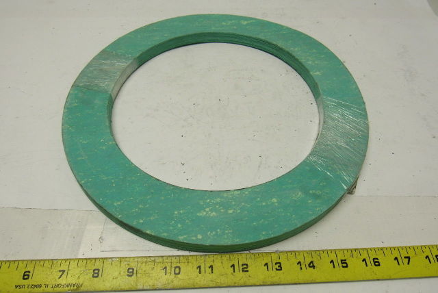 Durlon 7925/G81 300# Nitrile Sheet Ring Gasket 1/16" X 8" Lot Of 8