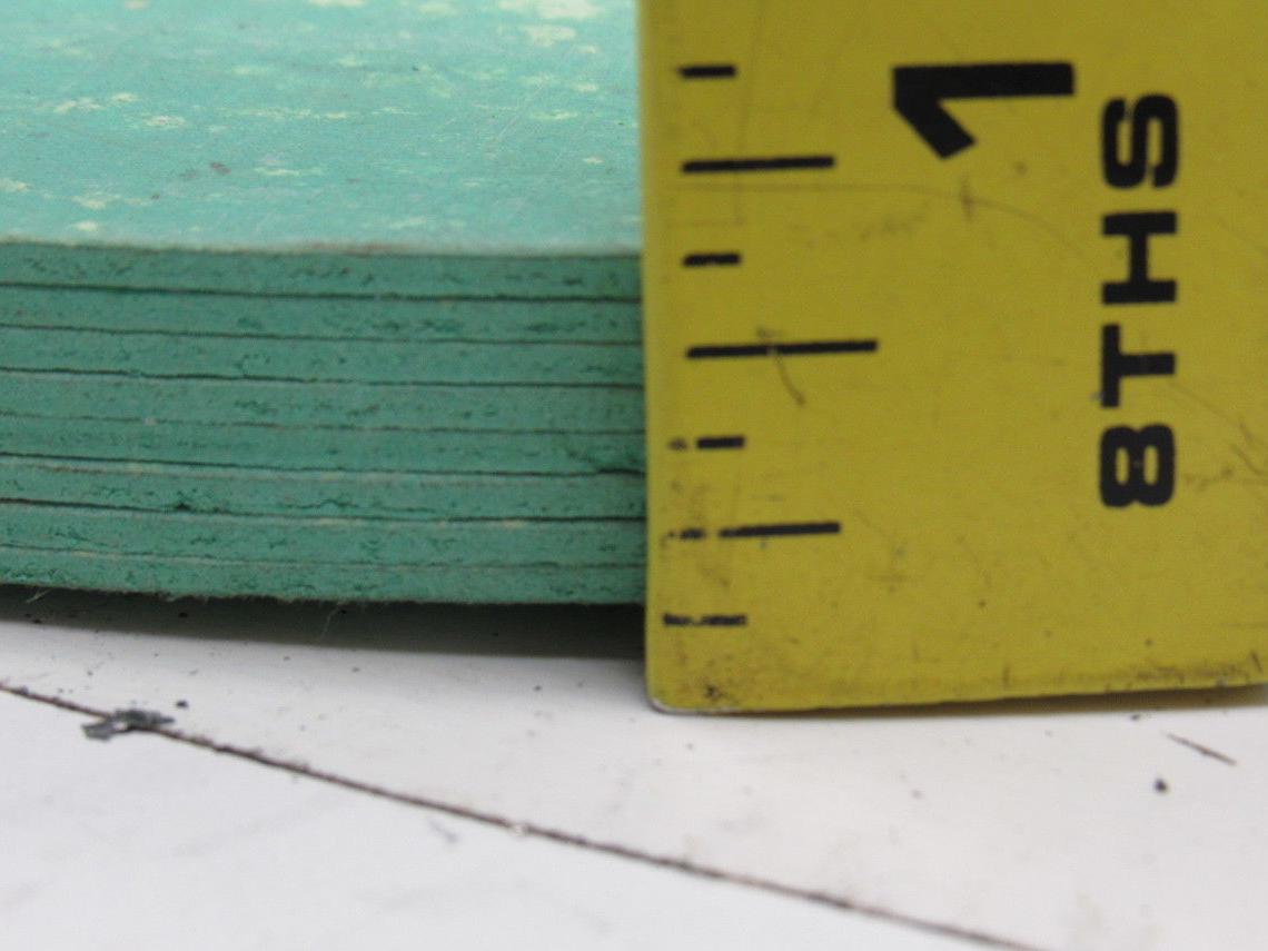 Durlon 7925/G81 300# Nitrile Sheet Ring Gasket 1/16" X 8" Lot Of 8