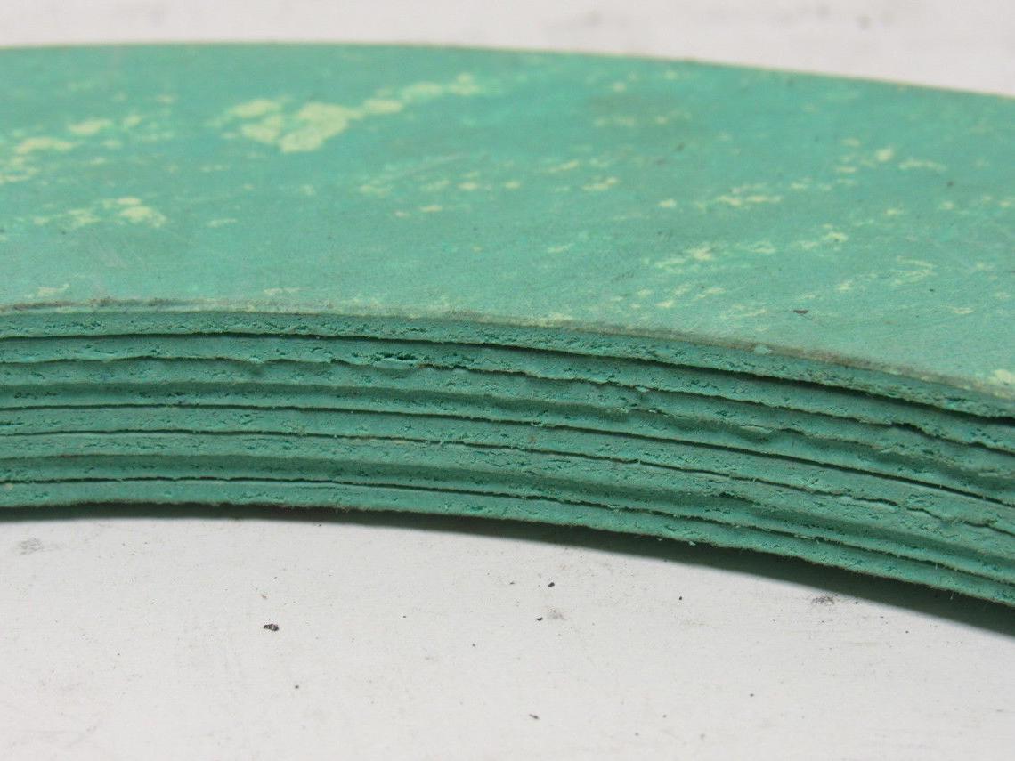 Durlon 7925/G81 300# Nitrile Sheet Ring Gasket 1/16" X 8" Lot Of 8