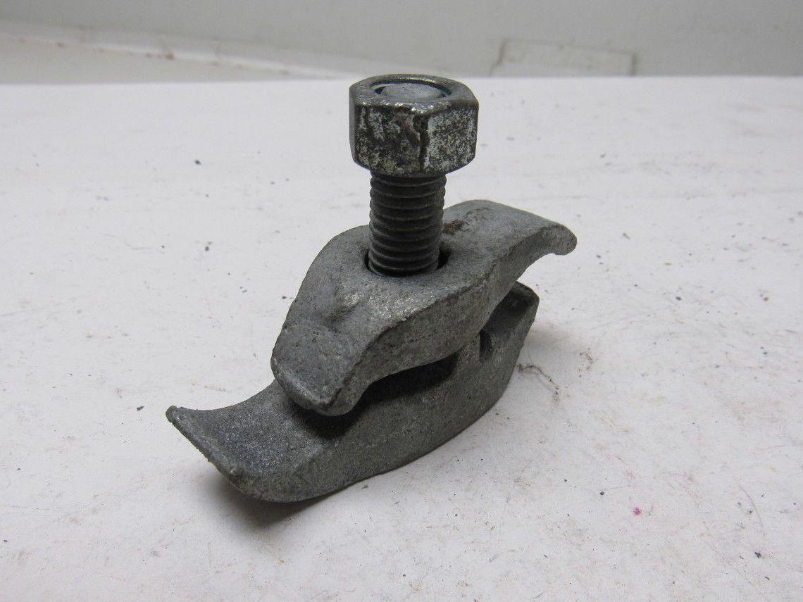 1" Conduit Pipe Tube Galvanized Malleable Iron Clamp Parallel Lot of 5