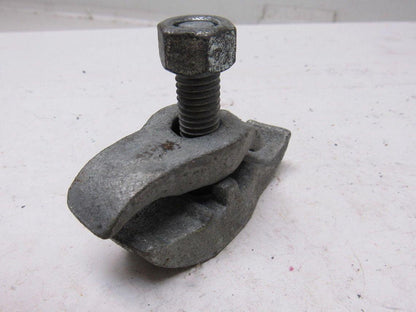 1" Conduit Pipe Tube Galvanized Malleable Iron Clamp Parallel Lot of 5
