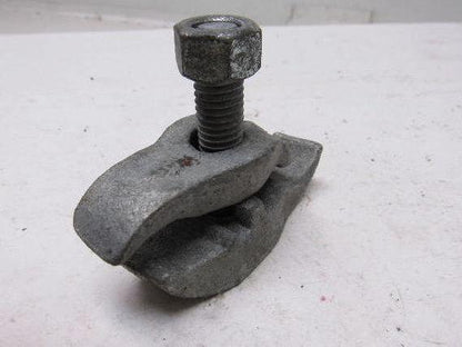 1" Conduit Pipe Tube Galvanized Malleable Iron Clamp Parallel Lot of 5